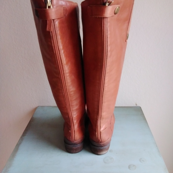 EUC Sam Edelman Womens Ryan Leather Riding Boots sz.8.5 - Picture 5 of 13